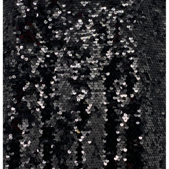 Marc New York Andrew Marc Small S Black Sequin Sleeveless Tank Top Blouse New - Picture 3 of 8